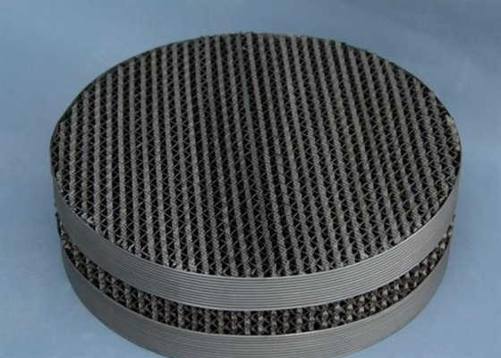 500X Metal Wire Mesh Structured Packing For Distillation And Absorption Towers