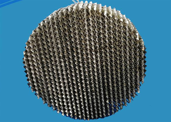 500X Metal Wire Mesh Structured Packing For Distillation And Absorption Towers