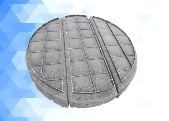 Wire Mesh Demister Pad 304 316 Stainless Steel For Gas Liquid Separation