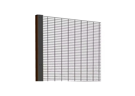 Powder Coated Galvanized Steel Fence 358 Security Fencing For Prison 1.8*2.5m