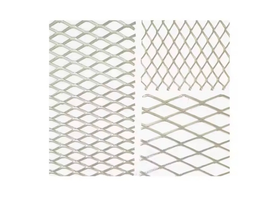 Galvanized Low Carbon Steel Expanded Metal Wire Mesh Diamond 1.22*2.44m