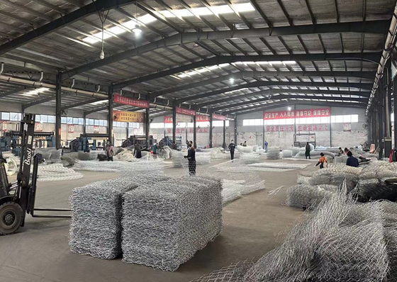 Hexagonal Gabion Box Retaining Wall for River Flood Control 3*1*1m