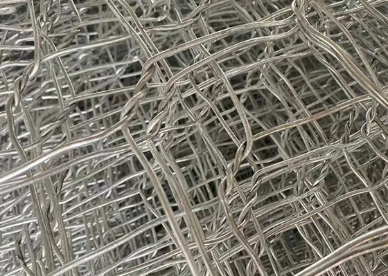 ASTM A974 HDG Gabion Wire Mesh 80 X 100 Mm For Bridge Protection