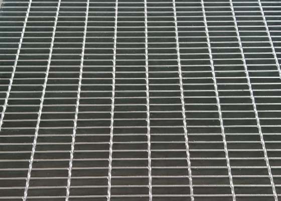 Low Carbon Steel Walkway Grating For Power Plant  25*3mm