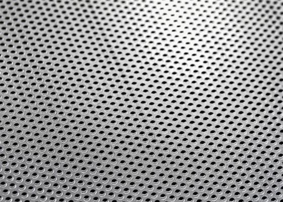 Hot Dip Galvanized Perforated Wire Mesh Width 100-2000 mm OEM