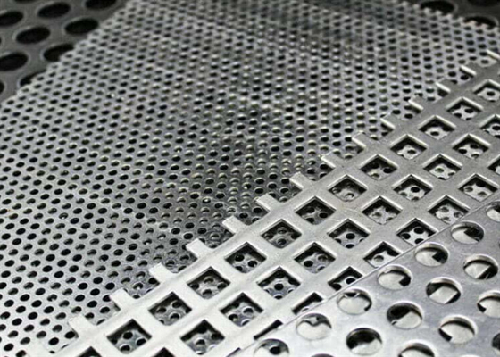 Perforated Metal Mesh Plate for Construction 12mm*3.0mm Thickness