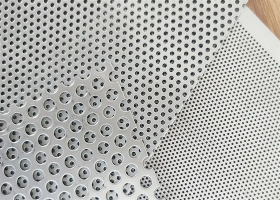 Length 100-2500 mm Perforated Wire Mesh in Low Carbon Steel