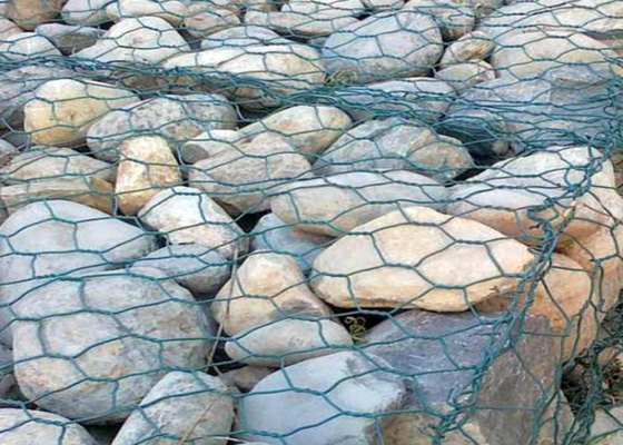 Square Hole Hot Dipped Galvanized Gabion Basket For Xingang Port Loading And Transportation
