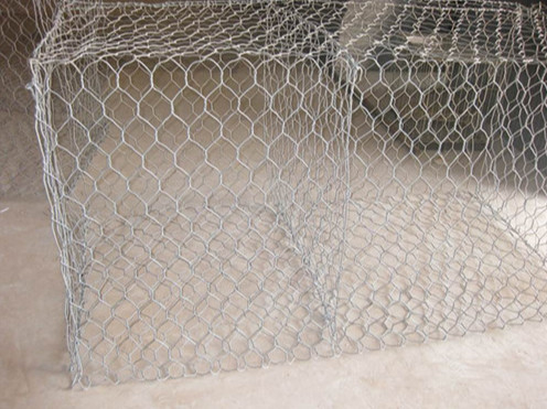 Galvanized Gabion Mesh Durable Steel Wire For Retaining Walls Landscaping