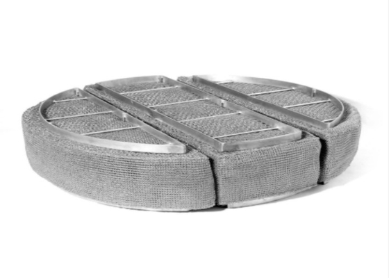316 SS Wire Mesh Demister Pad Durable Vapor Liquid Separation For Industrial Use