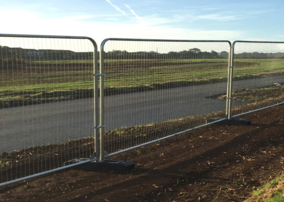 Construction Site Fencing Modular Temporary Barrier with Anti Climb Design