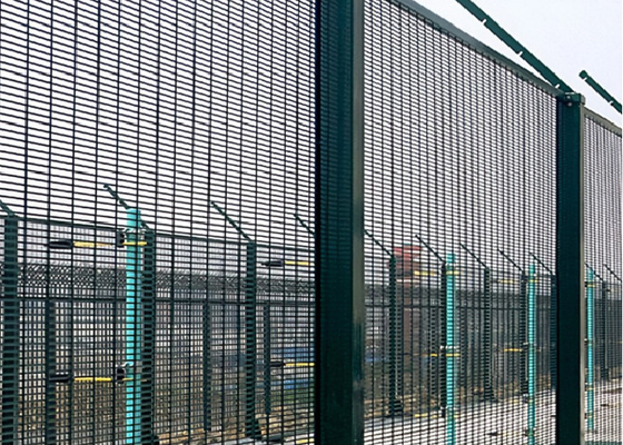 358 Anti Climb Security Fence Heavy Duty Galvanized Steel Mesh For Maximum Protection