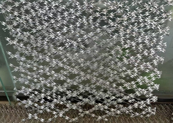 Anti Climb Razor Wire Heavy Duty Construction For Secure Facilities And Public Areas