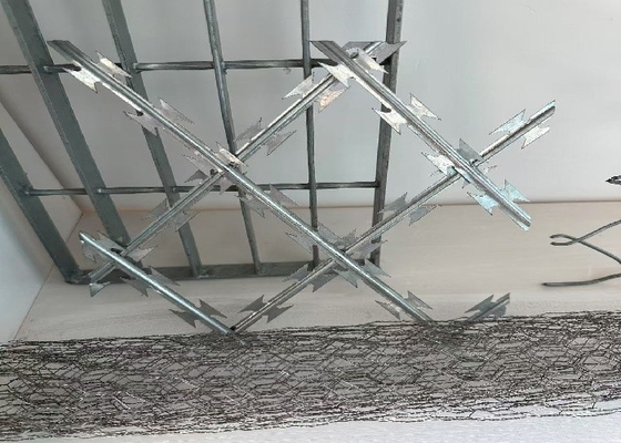 Anti Climb Razor Wire Heavy Duty Construction For Secure Facilities And Public Areas