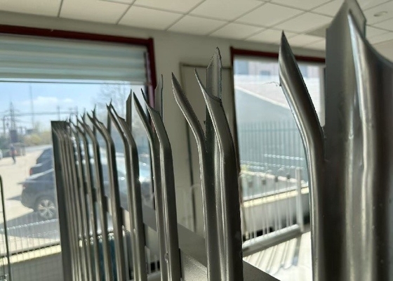 High Security Steel Palisade Fencing Durable Tamper Proof For Perimeter Protection