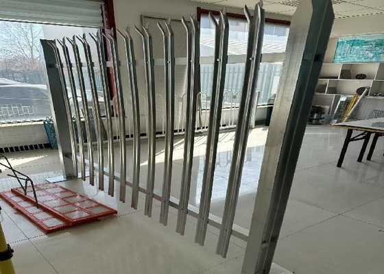 High Security Steel Palisade Fencing Durable Tamper Proof For Perimeter Protection