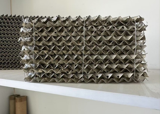 Corrosion Resistant Metal Corrugated Packing Modern For Distillation Towers