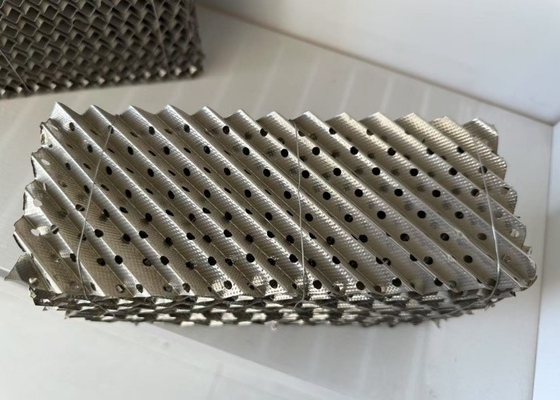 Corrosion Resistant Metal Corrugated Packing Modern For Distillation Towers