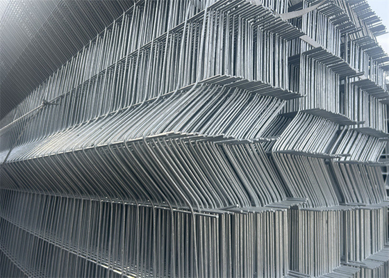 Galvanized V Mesh Fecning / 3D Curved Wire Mesh Fencing  For School / Garden