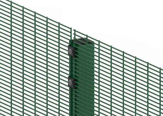 358 Anti Climbing Fencing 60mm X 60mm Post Size For  Living Area