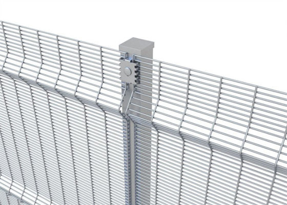 4.0mm Wire Thickness  358 Security Fencing Anti-Climb For Factory Security