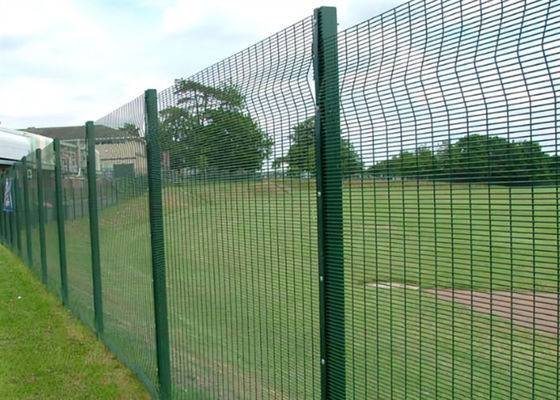 Galvanized Powder Coated Welded 358 Security Fencing 1.8m / 2.4m Heigh