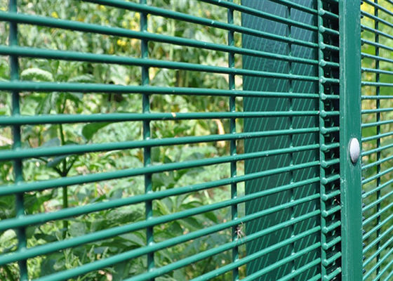 Galvanized 358 Anti Cut Security Fencing For Airport 60mm X 60mm Post
