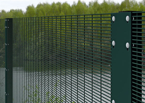 Galvanized 358 Anti Cut Security Fencing For Airport 60mm X 60mm Post