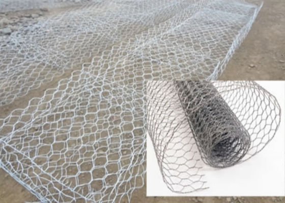 High Strength Easy Install Galvanized Gabion Mesh For Landscape Retaining Projects