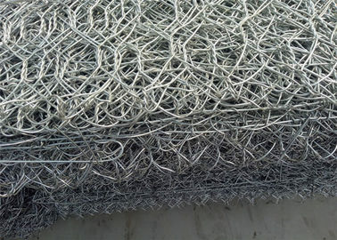 Easily Assembled Gabion Wire Mesh High Tensile Strength Gabion Box 60 * 80mm