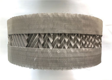 Wire Gauze Distillation Packing Round / Square High Filtering Efficiency