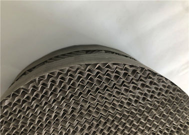 High Performance Metal Structured Packing Large Operation Elasticity Large Flux