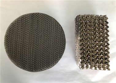 High Performance Metal Structured Packing Large Operation Elasticity Large Flux