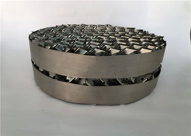 Wire Gauze Distillation Packing Round / Square High Filtering Efficiency