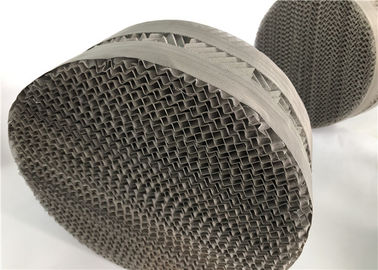 In Absorption Metal Structured Packing High Surface Area Orifice Corrugated