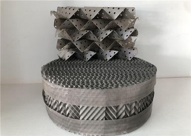 Wire Mesh Gauze Packed Distillation Column , Structure Packing In Distillation 350 Y