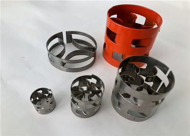 SS 304 Random Packing Distillation Column For Distillation Column 25mm