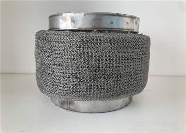 304 Knitted Demister Pad Mist Eliminator 2-635 Mesh Customized Thickness
