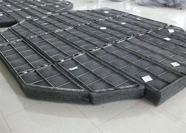Air Purification Wire Mesh Demister Pad Knitted / Plain Weave For Liquid Gas Seperation