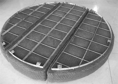Flexible Wire Mesh Demister Pad Stainless Steel Grid Frame Wear Resistance