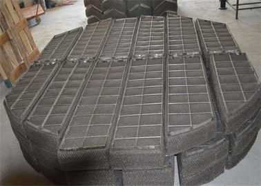 410 Stainless Steel Mesh Pad , Demister Mat Corrosion Resistance For Gas Scrubber
