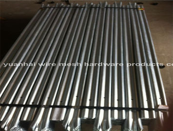 High Strength Galvanised Palisade Fencing Heat Treated Pressure Treated Wood Type
