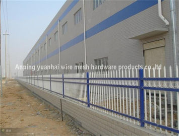 High Strength Galvanised Palisade Fencing Heat Treated Pressure Treated Wood Type