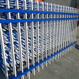 Garden Steel Palisade Fencing e Steel Powder Coating Simple Structure