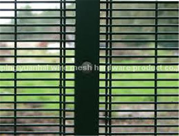 Anti Corrosion 358 Anti Climb Mesh , 358 Mesh Fencing Rodent Proof For Power Station