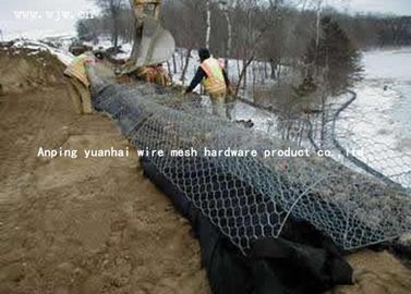 Decorative Poultry Security Hexagonal Wire Mesh , Chain Link Fence Galvanized