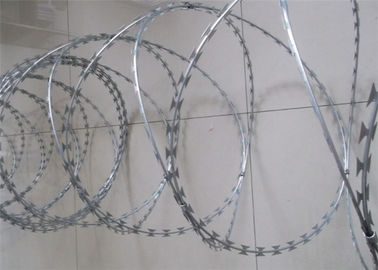 Modern High Security Spiral Razor Barbed Wire Fence For Security Facilities