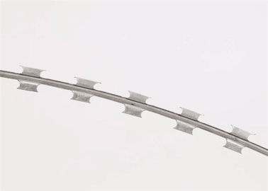 Ultra Hard Galvanized Razor Barbed Wire Single Razor For Airport Secure