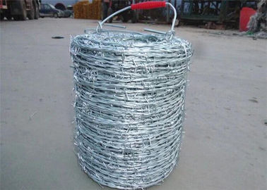 Customized  Decorative 12.5 Gauge Barbed Wire Anti Aging High Strength