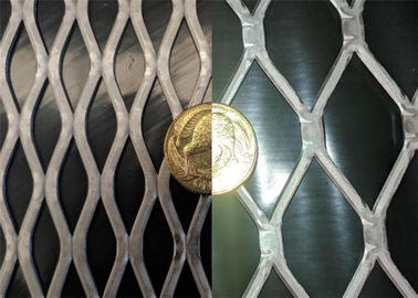 Decorative 30x60mm Hole 25mm Flattened Expanded Metal Mesh